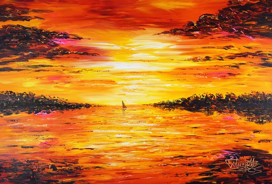 Romantic Sundown Sailing D 5