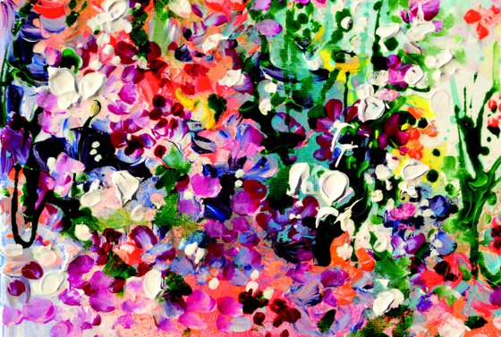 Abstract Flower Field