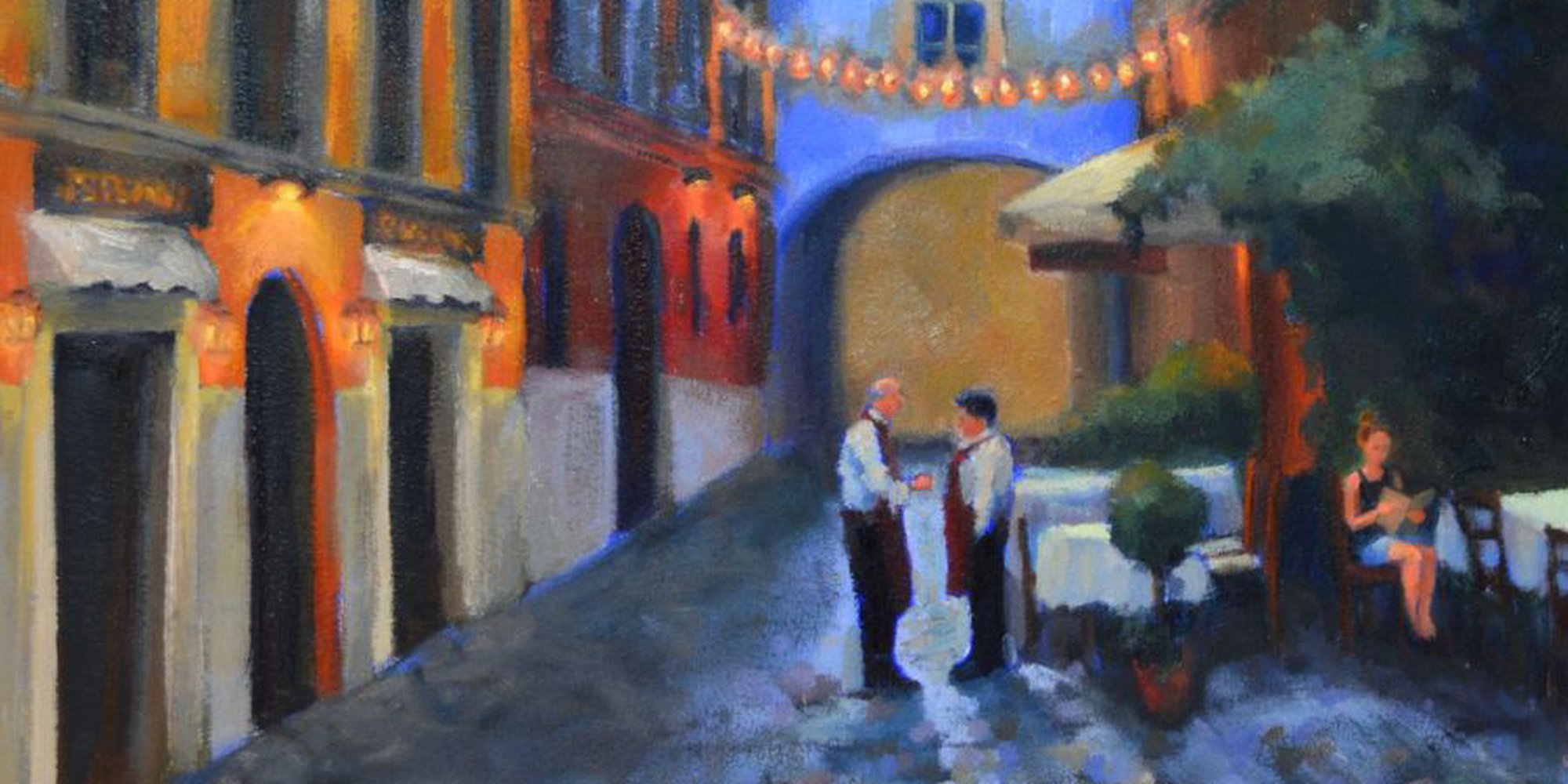 Art of the Day: "Buona Sera, 2014" by Kristina Sellers