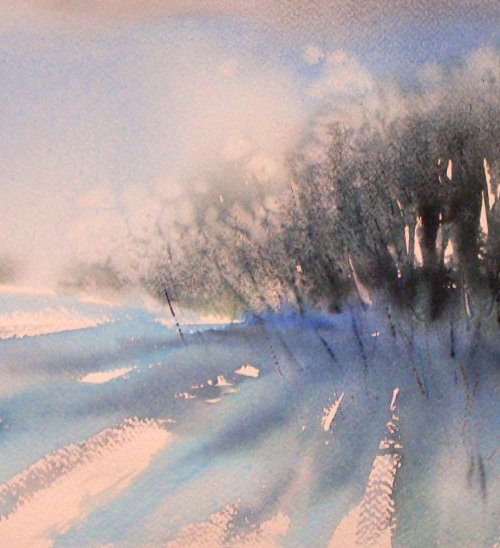 "Winter shadows" by Ivan  Grozdanovski