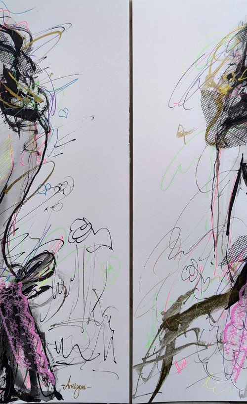 Les Muses Series by Antigoni Tziora