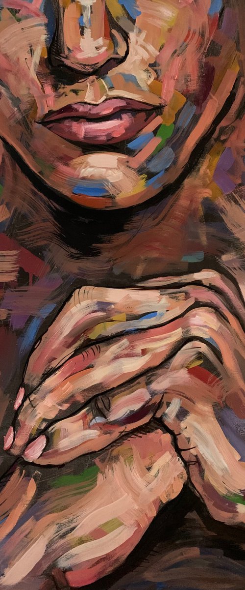 Male figure portrait by Emmanouil Nanouris
