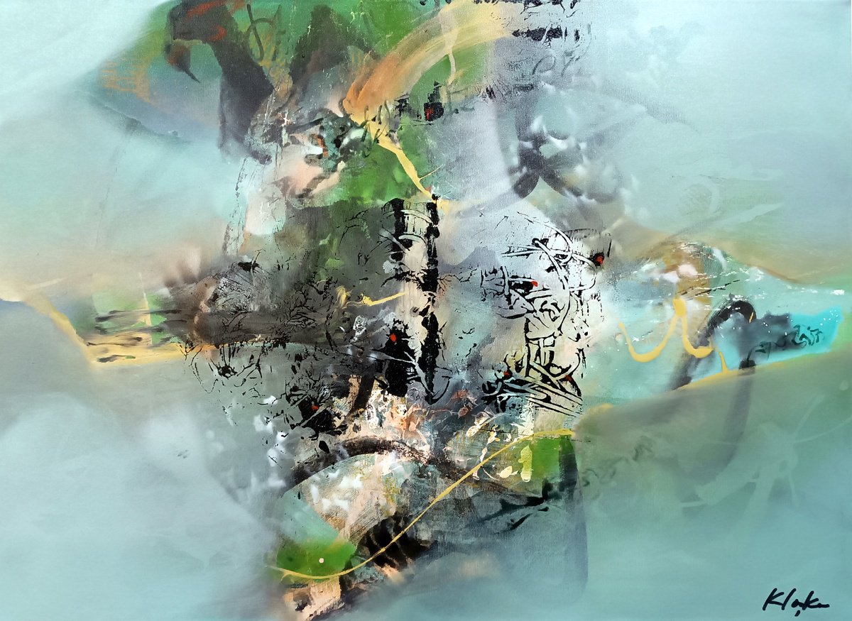 Memory With Sacred Letters By Kloska Ovidiu, 33 X 26, Artwork For Sale On Artfinder