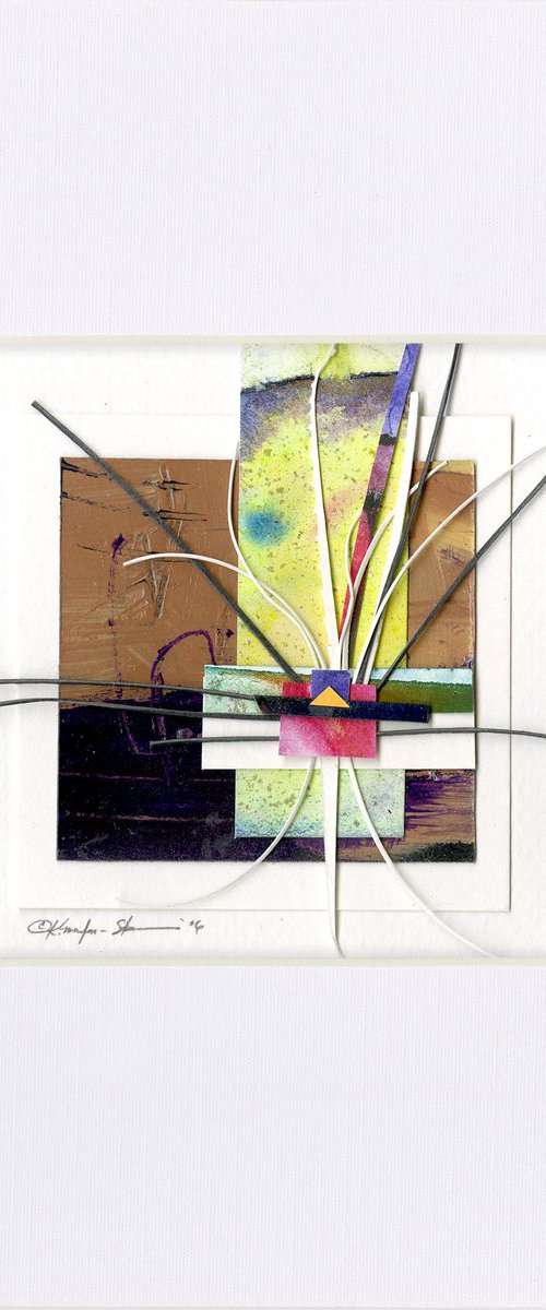 Abstract Collage 1 -  by Kathy Morton Stanion by Kathy Morton Stanion