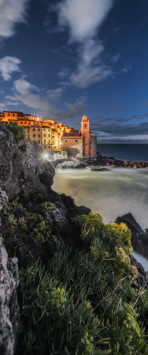 AT NIGHT IN TELLARO by Giovanni Laudicina