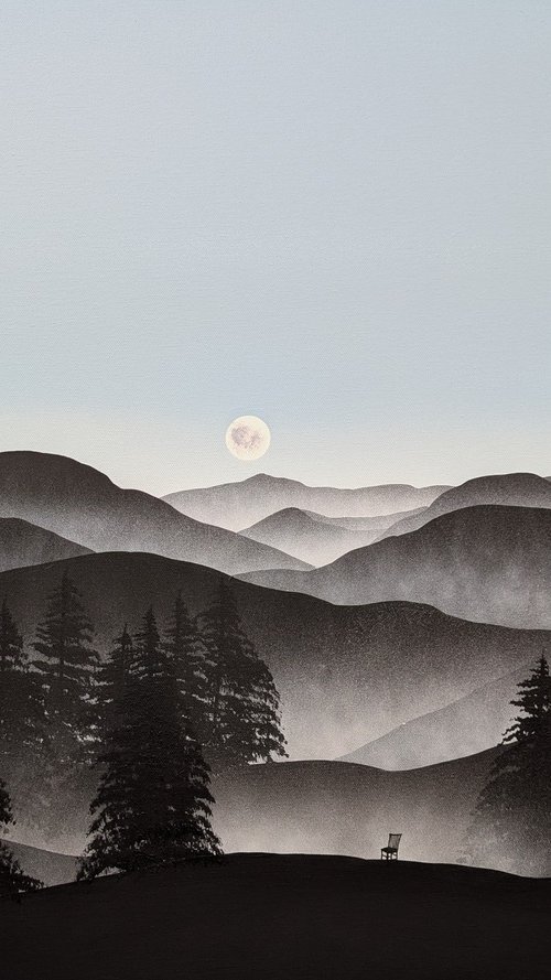 Where the Night Gently Yields by Robert Owen Bloomfield