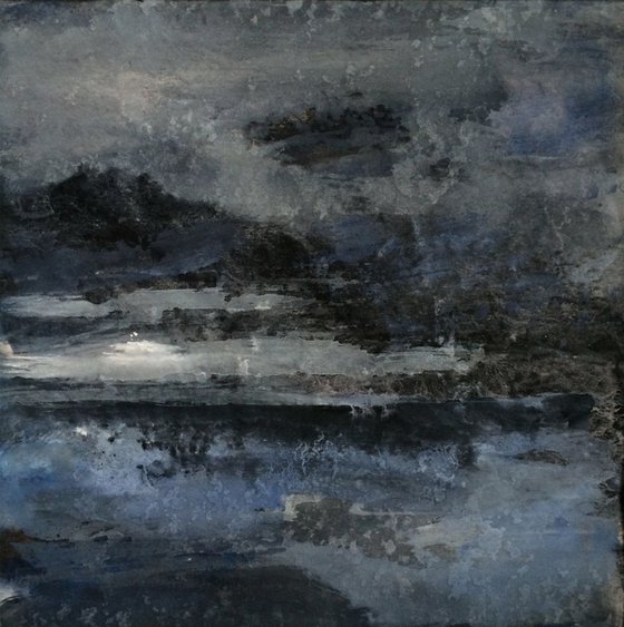 Stormy Dark Sea I Seascape