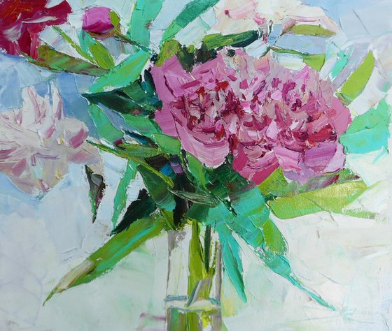 " Peonies "