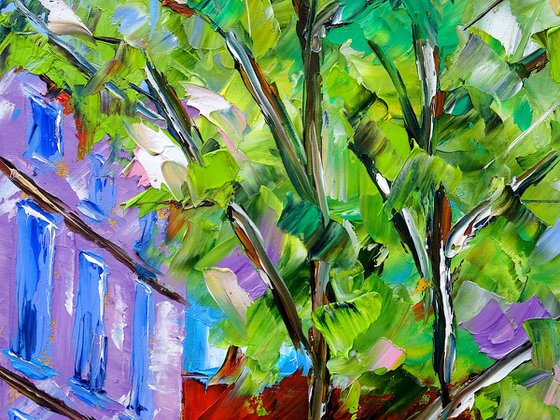 In a Parisian Street Café