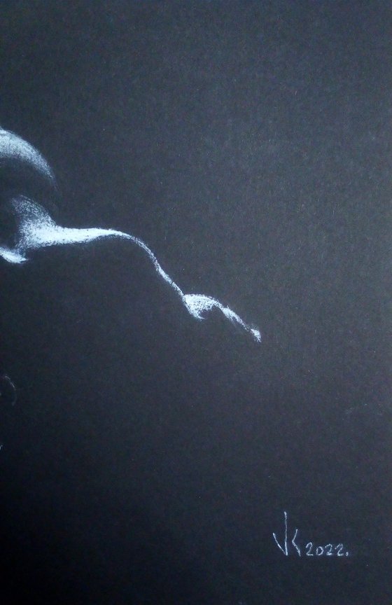 Nude noir #267 (29X21)cm