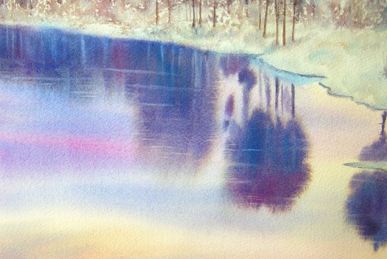 Winter lake