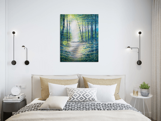 Spring Forest Trees