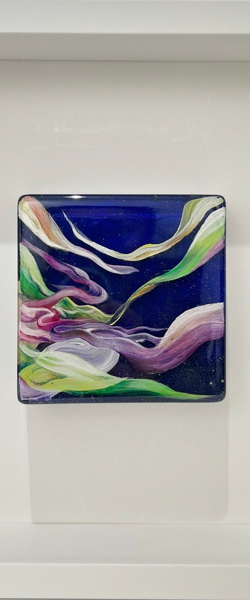 Rainbow waves - 1 by Marjan Fahimi