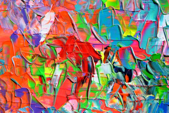 Palette 8 - Colorful Textured Abstract