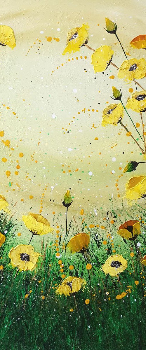 THE DANCE OF THE ORIENTAL POPPIES by Cinzia Mancini