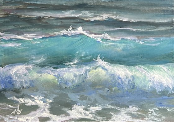 Rolling into Summer, seascape