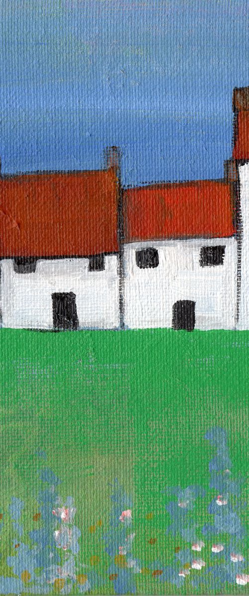Original Small Art Cottages by Eleanore Ditchburn