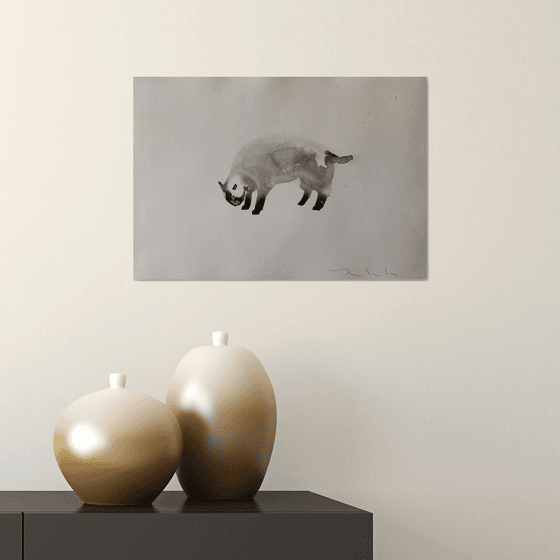 Siamese Cat,  29x42 cm