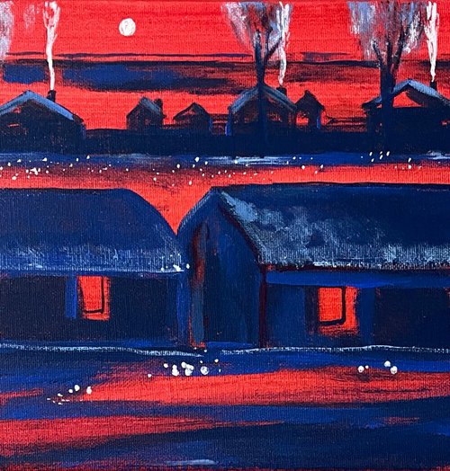 Frosty Evening by Olesya Bay