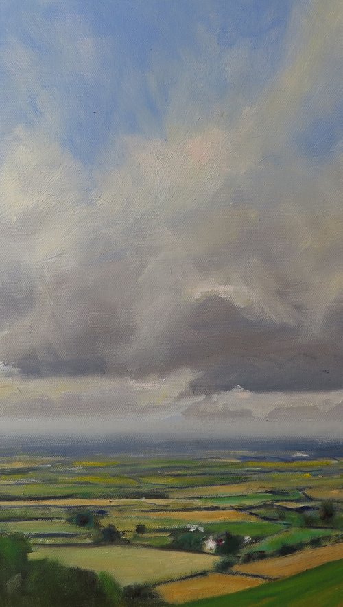 Yorkshire Wolds,  Sept 2 by Malcolm Ludvigsen