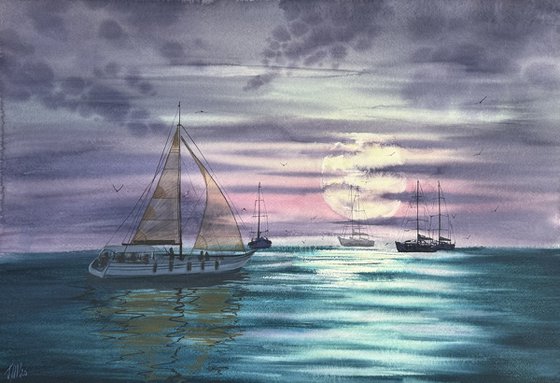 Moon Moonlight Sea Yachts