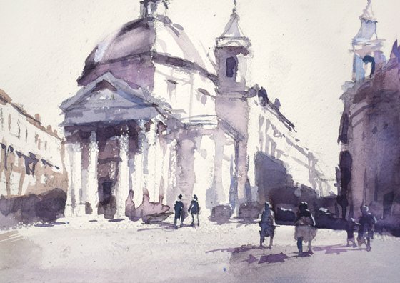 Rome,  Piazza del Popolo