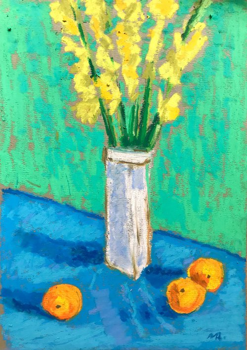 Flowers And Oranges by Milica Radović