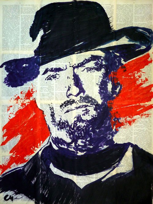 Clint Eastwood by Marat Cherny