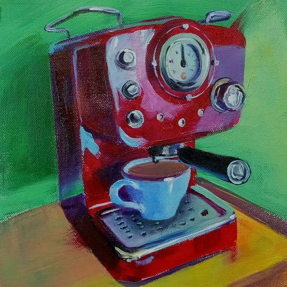 Coffee Espresso Machine Still Life