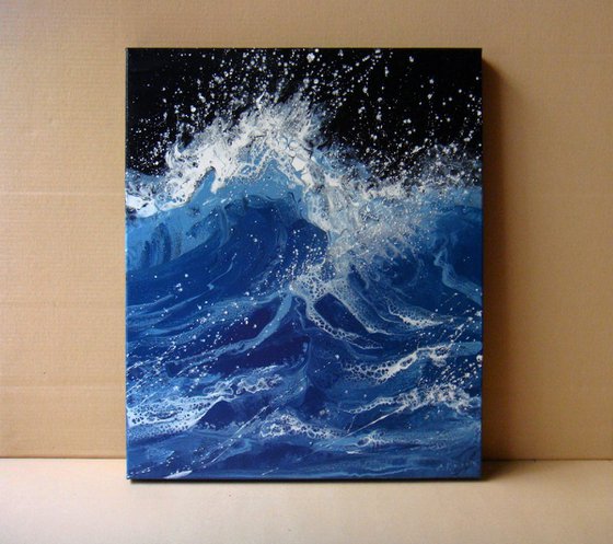 "Night Seascape" 60 x 50 cm