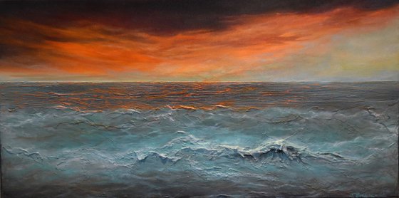 Coastal Zen Ocean paintings Sescapes Sunsets Sky paintings