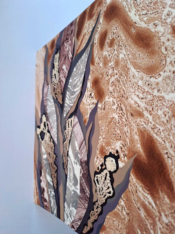 Set of 3 «Calm Tropics»