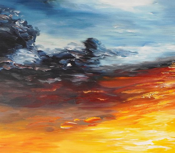 Clouds At Sunset D 1