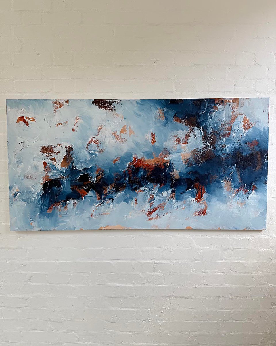  Echoing Waves By Omar Obaid, 59 X 30, Artwork For Sale On Artfinder