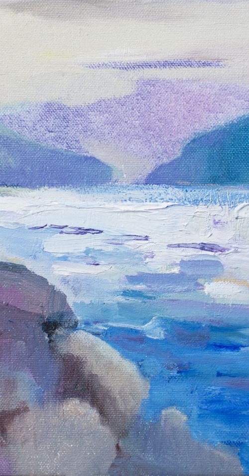 Coast in Montenegro, Budva. by Anastasiia Grygorieva