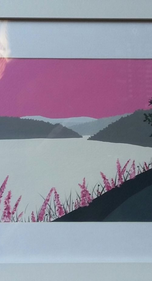 Summertime at Swinsty Reservoir, Yorkshire by Sam Martin