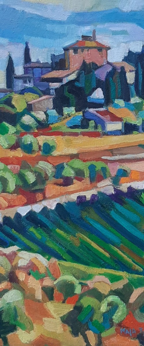Tuscan landscape by Maja Đokić Mihajlović
