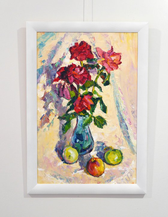 Roses and apples
