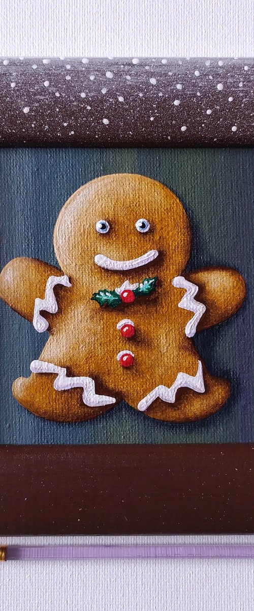 Gingerbread man by Anna Shabalova