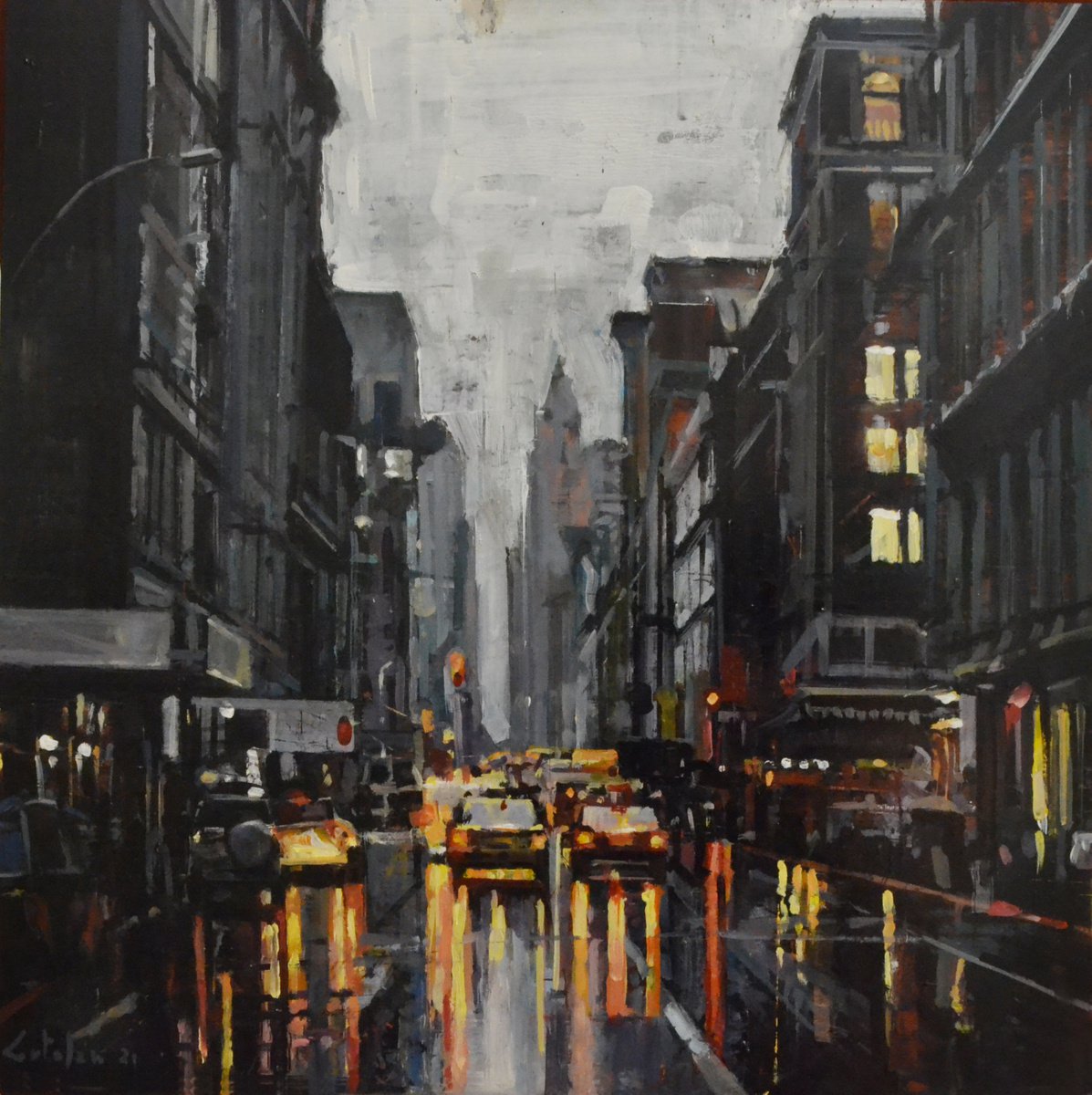 Nyc By Marco Ortolan, 17 X 17, Artwork For Sale On Artfinder