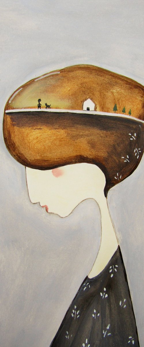 Thinking about home by Silvia Beneforti