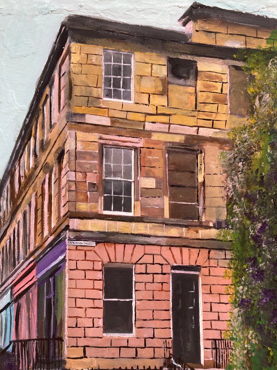 Colourful Edinburgh Buildings