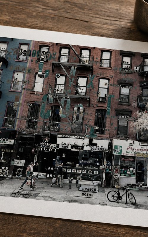 New York Cut-Up I by Steven Irwin