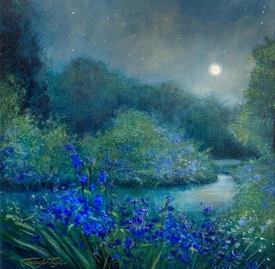 Bluebells Under The Moon