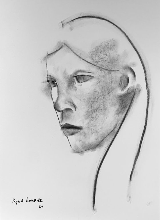 Study of a Woman’s Face