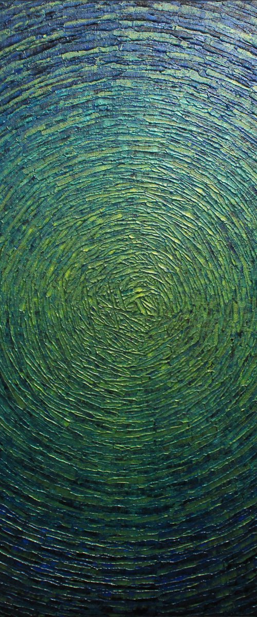 Blue verdant shine by Jonathan Pradillon