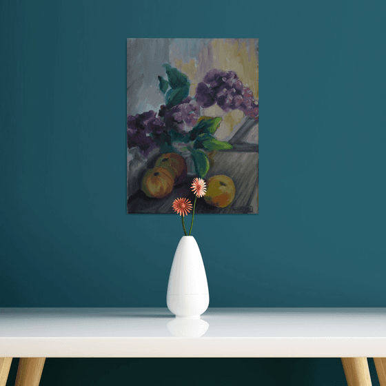 STILL LIFE WITH LILAC