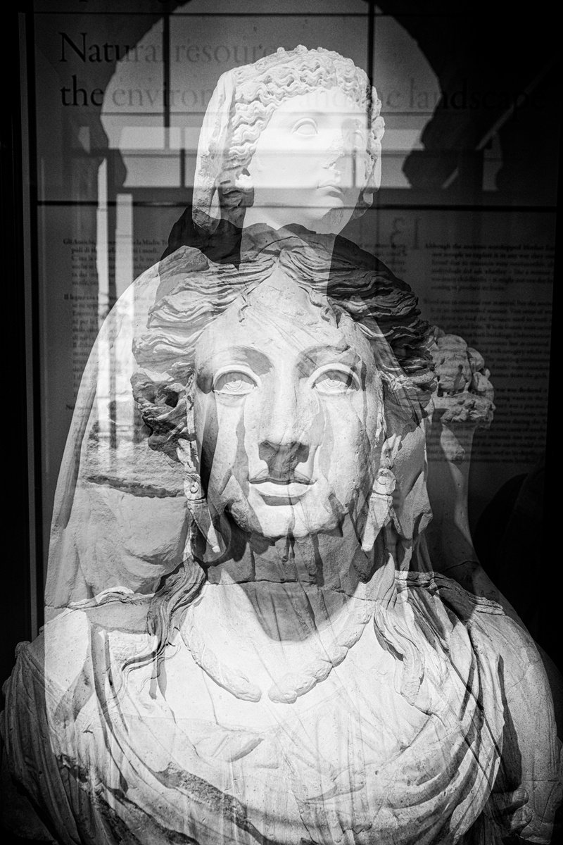 Photorealistic Portrait Photograph By Christian Schwarz, 17 X 24, Roman Heritage Ii, Original Artwork