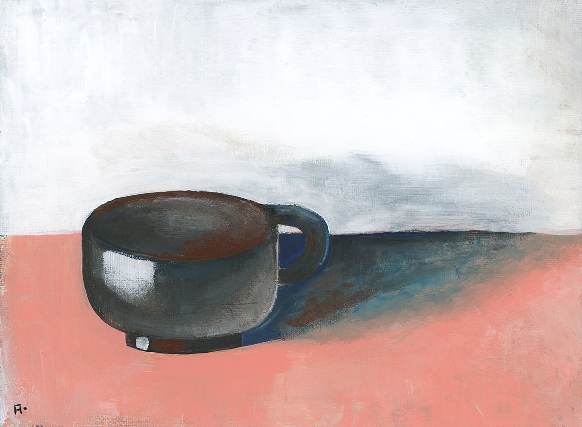 A Cup and Its Shadow by Anton Maliar