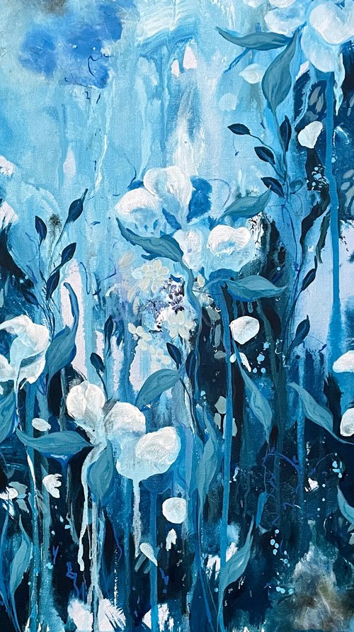 Into the Blue XIV by Nicole Esposito Woodall